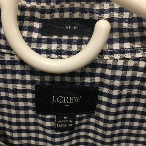 J. crew Men's Slim Fit Shirt Size Medium - Picture 4 of 4